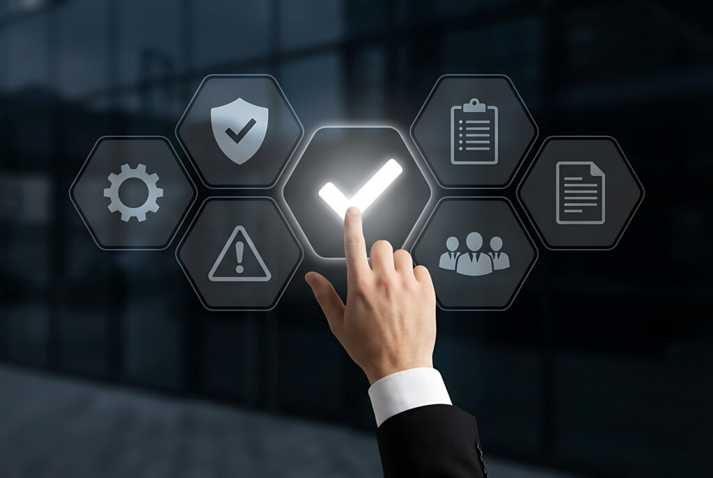 quality assurance compliance management concept