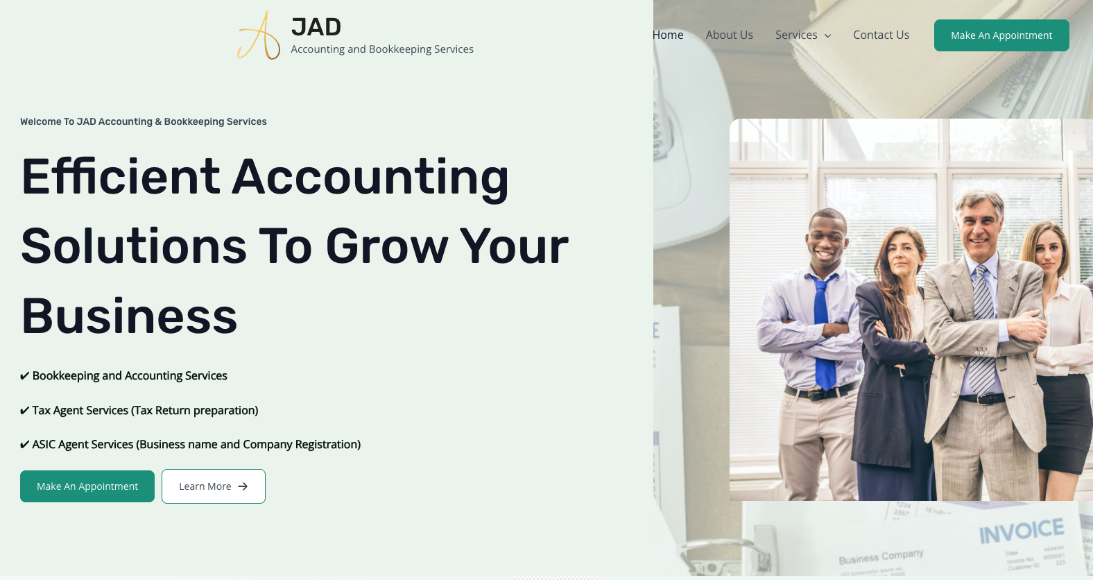 Home - JAD Accounting and Bookkeeping Services